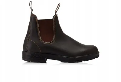 Çizme Blundstone Original Stout Brown, lëkurë natyrale, taban rezistent, kafe të errëta - 1