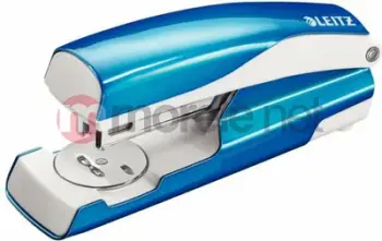 Heftues Leitz 55021036, metalik, deri 30 fletë, blu metalike