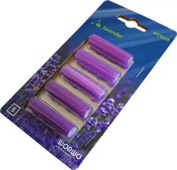Shkop aromatizues për fshesë Worwo WZ10AB, set 5 copë, aromë livando, vjollcë