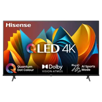 Televizor QLED Hisense 43E7NQ, 43", 4K, Smart TV