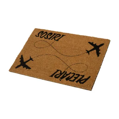 Tapet hyrjeje Airplane, 60 x 40 cm, seagrass, shumëngjyrësh - 2