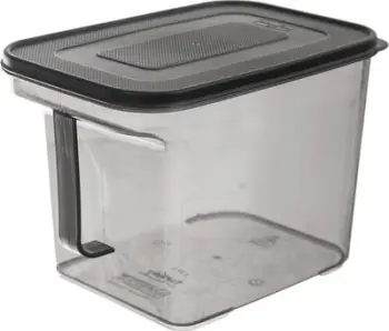 Enë kuzhine Peterhof KITCHEN, 2.75L, plastike transparente, me kapak