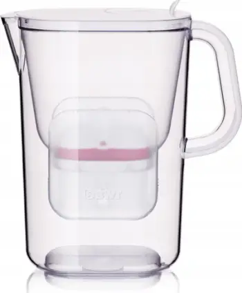 Kançë filtrimi uji BWT AQUAlizer Baselight, 2.6L, me shishe qelqi, transparente