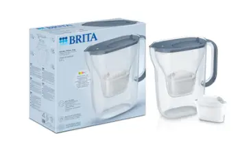 Ibrik filtrues uji Brita Style Essential, 2.4L, me ekran LED, ngjyrë grafit