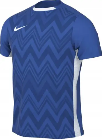 Fanellë futbolli Nike Dri Fit Challenge V Jsy SS M FD7412 463, poliester, teknologji Dri Fit, blu