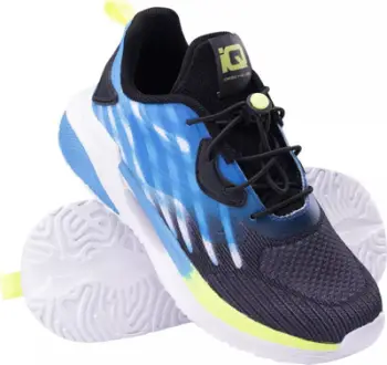 Atlete vajzash IQ Cross The Line Flow Jr, të lehta, me lidhëse elastike, blu e errët