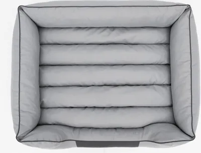 Shtrat për kafshë Hobbydog L Comfort, material Ekolen, i hirtë i çelët - 5