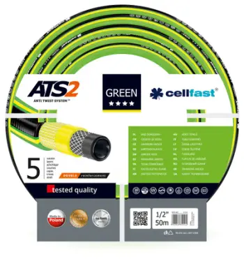 Gyp Cellfast, i gjelbër 1/2" 50m (15-101)