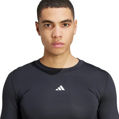 Bluzë termike adidas Techfit JP2944, për meshkuj, me mëngë të gjata, e zezë - 4