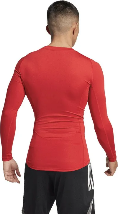 Bluzë sportive Adidas Techfit Long Sleeve Tee M JP2926, mëngë të gjata, kompresion, e zezë - 3