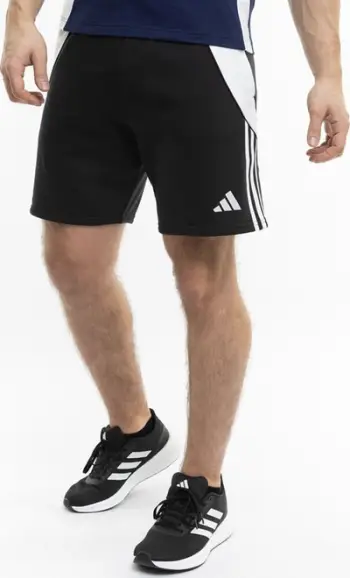 Shorce sportive adidas Tiro 24 Sweat M IP1954, pambuk poliestër, me xhepa me zinxhir, të zeza