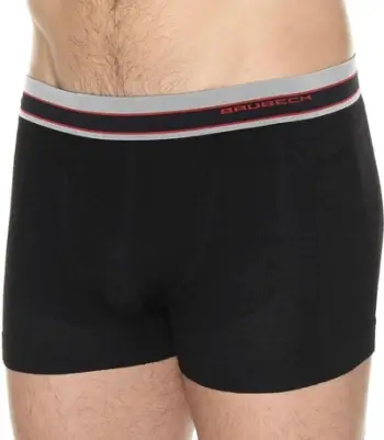 Bokse termoaktive për meshkuj Brubeck Merino Active Wool, lesh Merino, madhësia L, të zeza