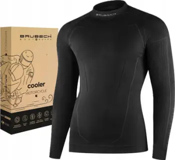 Bluzë termoakive Huari Blouse M 92800451084, mëngë të gjata, për meshkuj, e zezë
