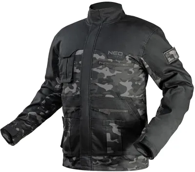 Xhaketë pune Topex 81-212 Urban Camo, madhësia XXXL, kamuflazh gri - 1