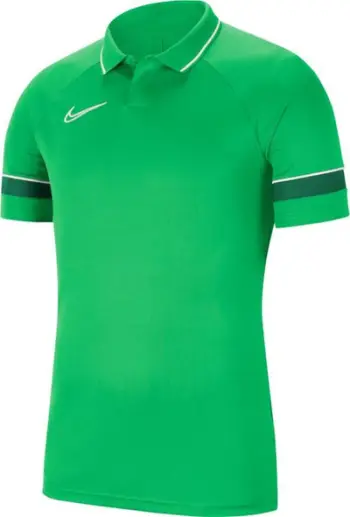 Bluzë polo futbolli Nike Dry Academy 21 M CW6104 362, për meshkuj, mëngë të shkurtra, e gjelbër