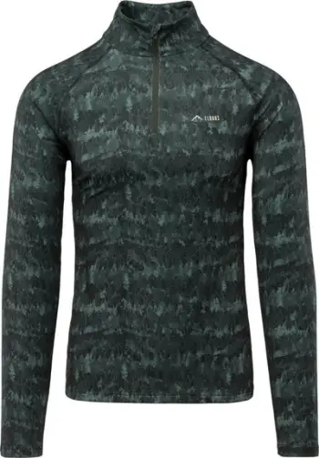 Bluzë termike për meshkuj EKIN TOP, microfiber, poliester elastan, e zezë