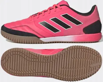 Këpucë futsalli Adidas Top Sala Competition IN IG8764, shollë gome jo shënuese, rozë