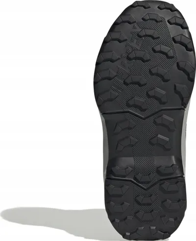 Këpucë trekimi Adidas Terrex AX4 R Mid Jr IF6520, për fëmijë, me lidhëse, të zeza gri - 3