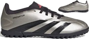 Këpucë futbolli adidas Predator Club TF Jr IF6420, për bar sintetik, për fëmijë, gri e zezë