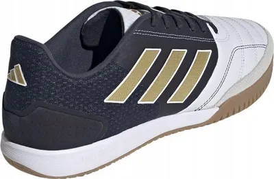 Këpucë futsalli Adidas Top Sala Competition IN M IG8762, për meshkuj, dysheme e brendshme, të bardha me të zeza - 3