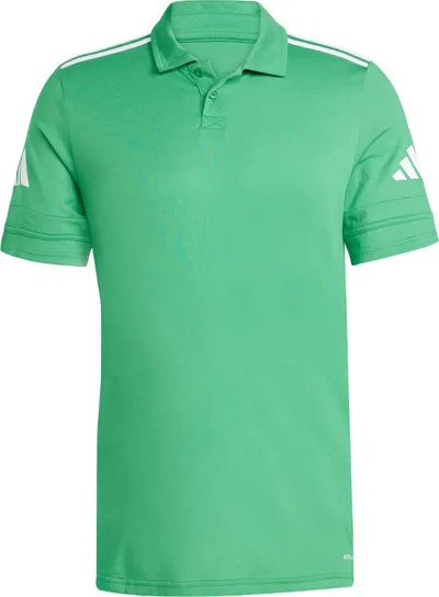 Bluzë polo Adidas Squadra 25 M JY3416, për meshkuj, material poliestër dhe pambuk, e bardhë - 1