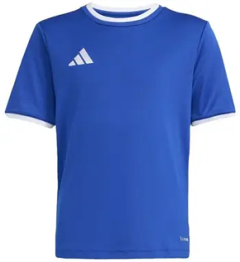 Fanellë futbolli Adidas Entrada 22 Kids, poliestër i ricikluar, CLIMACOOL, e kaltër