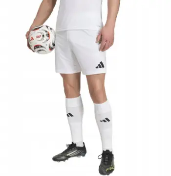 Pantallona të shkurtra futbolli Adidas Performance Entrada 22, meshkuj, sportive, të bardha me të zeza