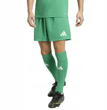 Pantallona të shkurtra futbolli Adidas Entrada 26, poliestër, teknologji ClimaCool, jeshile