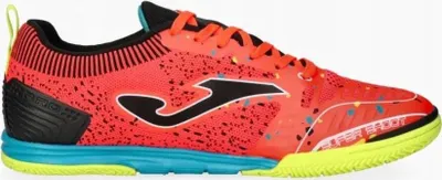 Atlete futsalli Joma Tactico 2207 TACS2207IN, taban gome antirrëshqitës, për lojë në sallë, portokalli - 3