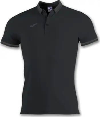 Bluzë sportive Joma Bali II, polo, për meshkuj, e zezë