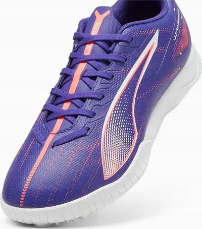 Këpucë futbolli Puma Ultra 5 Play TT 107905 01, terren sintetik, për meshkuj, vjollcë - 3