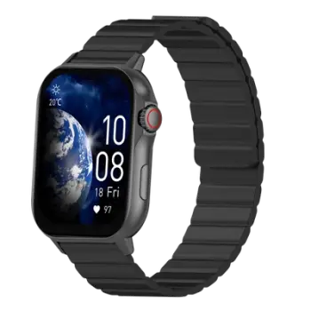 Orë inteligjente Proove Humble, 2.04" AMOLED, e zezë