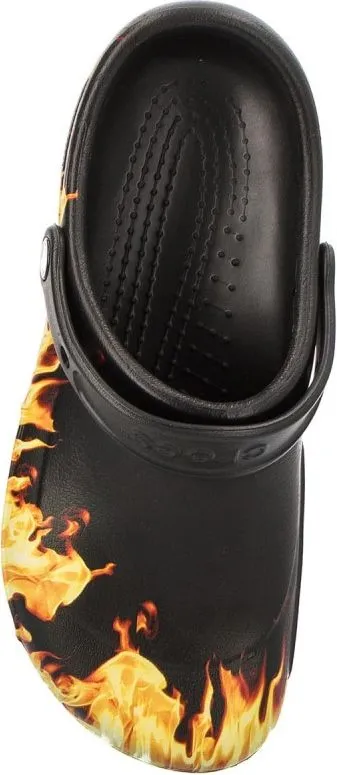 Sandale pune Crocs Bistro Graphic, unisex, kundërrëshqitëse, shumëngjyrëshe - 3