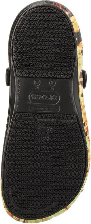 Sandale pune Crocs Bistro Graphic, unisex, kundërrëshqitëse, shumëngjyrëshe - 4