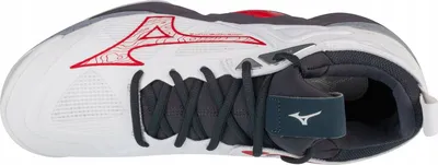 Atlete hendbolli Mizuno Wave Momentum 3, indoor, për meshkuj, të bardha - 3