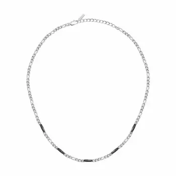 Qafore për meshkuj Trussardi T-Steel TJAXV31, e argjendtë/zezë
