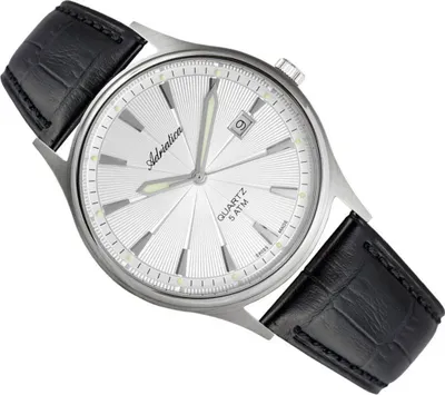 Orë dore për meshkuj Adriatica A1171.4213Q, quartz, 10 ATM, rrip i zi - 2