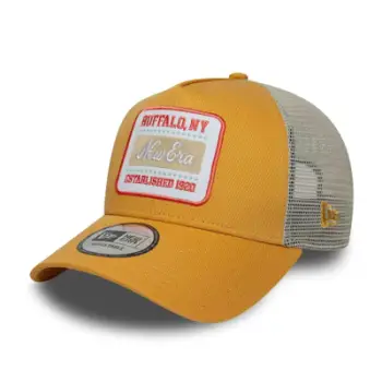 Kapelë Era Patch Trucker 9FORTY A Frame, rrjetë, mbyllje snapback, e zezë