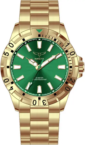 Orë dore për meshkuj Invicta Specialty 69034, e artë