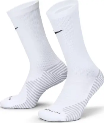 Çorape sportive Nike Dri-FIT Strike FZ8485-100, 1 palë, deri në pulpë, të bardha