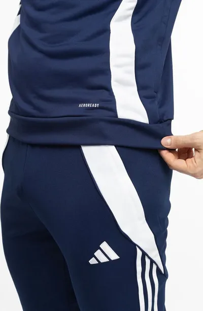 Pantallona sportive adidas Tiro 24 M IR9343, për meshkuj, poliestër, blu navy - 3
