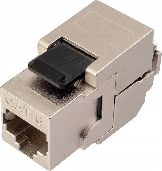 Keystone rrjeti Solarix CAT5E STP, RJ45, set 24 copë, i zi - 2