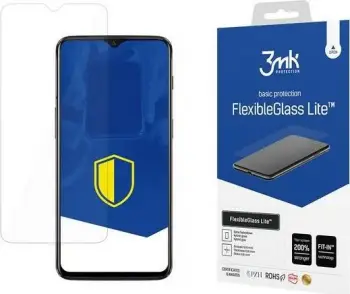 Mbrojtës ekrani 3MK FlexibleGlass Lite për OnePlus 6T, 0.16mm, transparent
