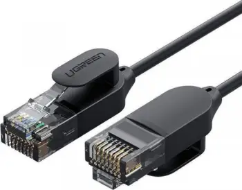 Kabllo rrjeti Ugreen, RJ45, Cat.6A, UTP, 0.5 m, e zezë
