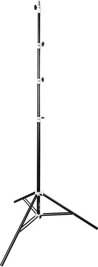 Stativ ndriçimi GlareOne Stork 395, 395 cm, amortizim ajri, i zi