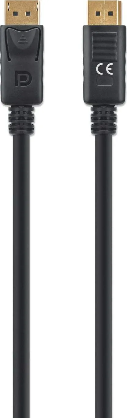 Kabllo DisplayPort 1.4 8K, 2m, e zezë - 4
