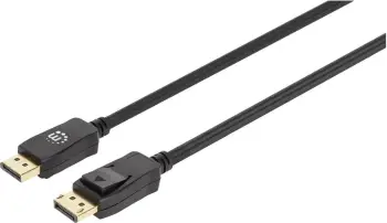 Kabllo Manhattan DisplayPort 1.4, 8K 60Hz, 2m, e zezë
