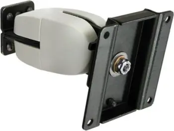 Mbajtëse muri për monitor Ergotron 100 Double Pivot 47-093-800, deri 27", VESA, e zezë