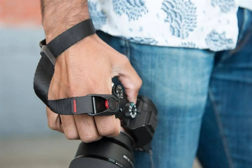 Rrip dore për kamerë Peak Design Cuff, i rregullueshëm, gri Ash - 13