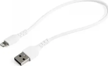Kabllo USB A në Lightning StarTech.com, 30cm, e bardhë